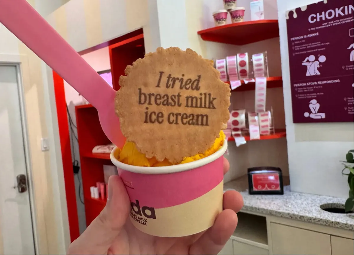 Frida Muttermilch Eis als Marketing-Coup