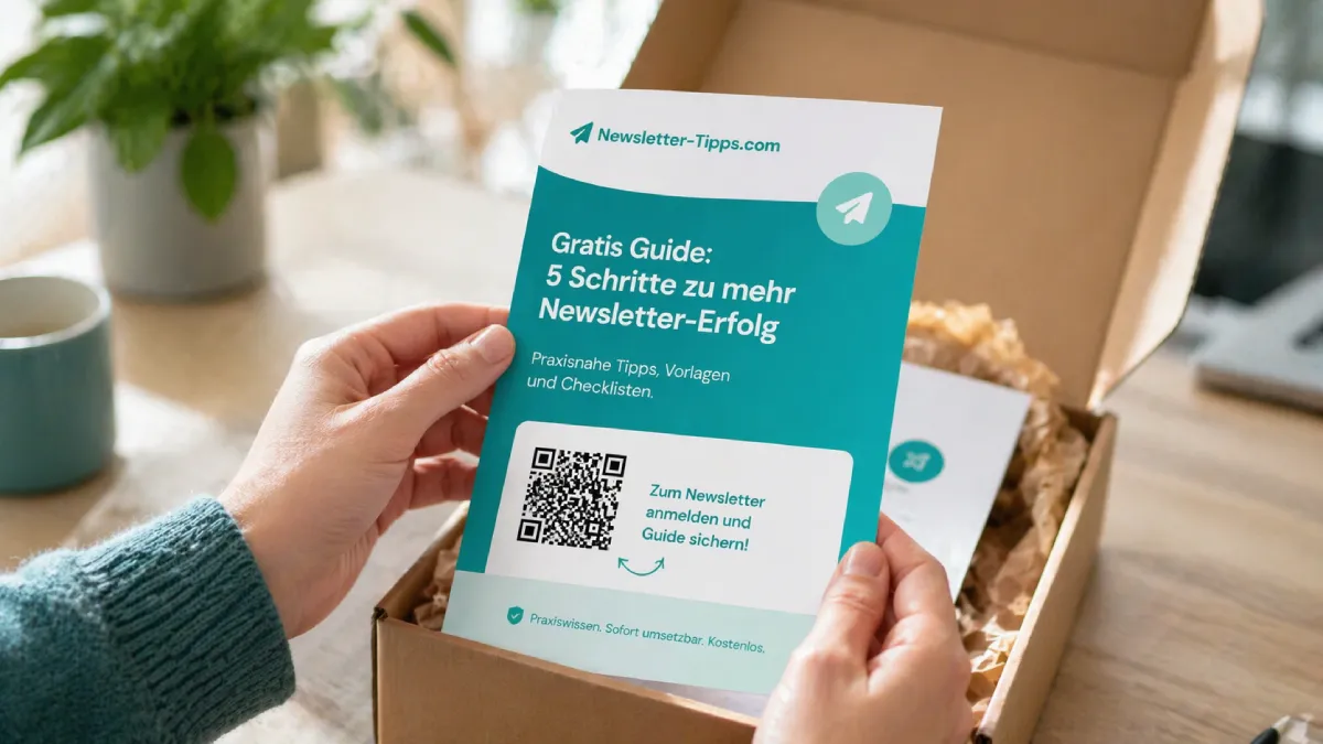 Mit Offlinemarketing zur E-Mail-Liste